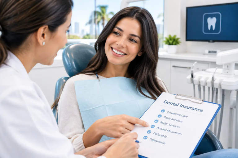 Dental Insurance Consultation in Modern Clinic