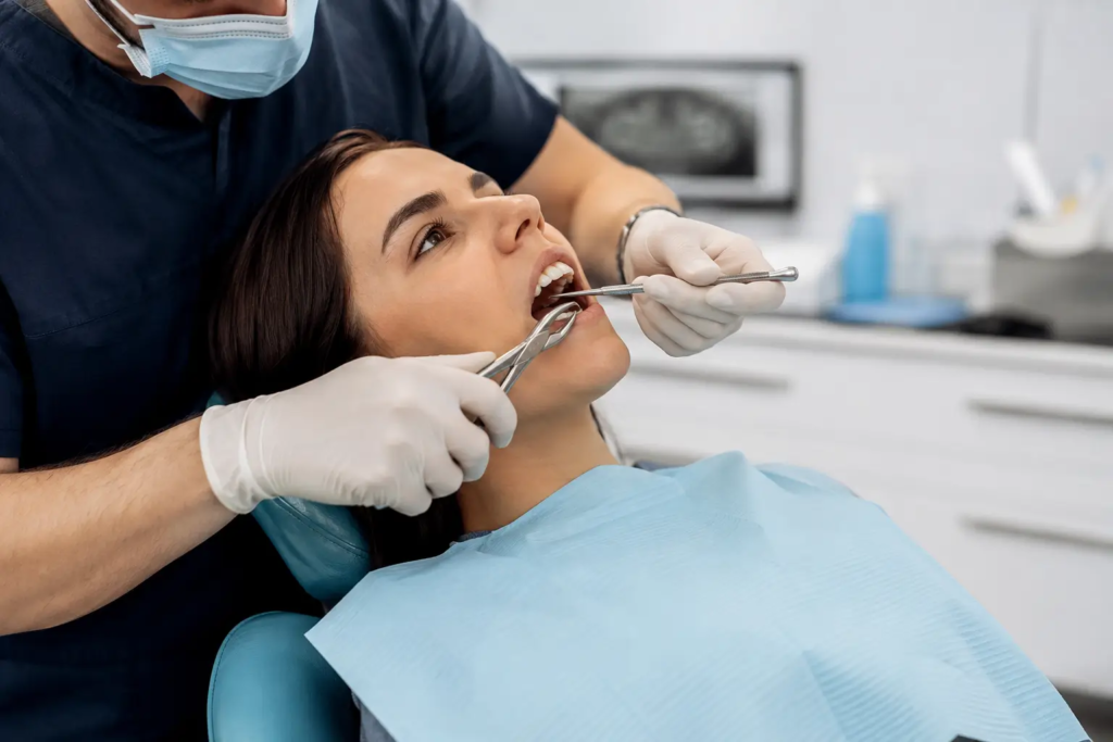 Dental Procedure in Progress