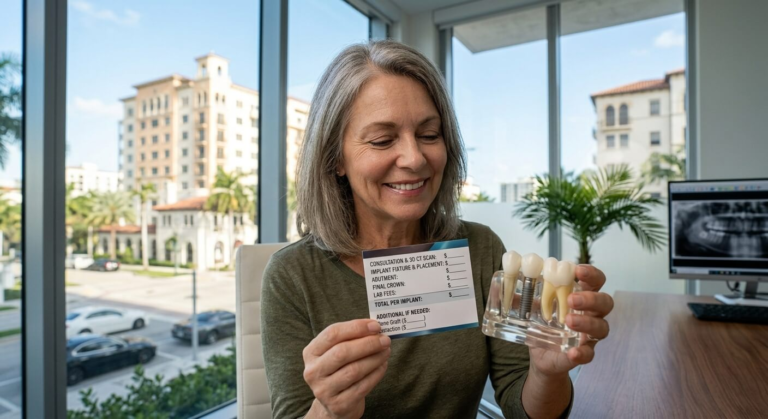 How much do dental implants cost in Coral Gables (and what’s actually included)